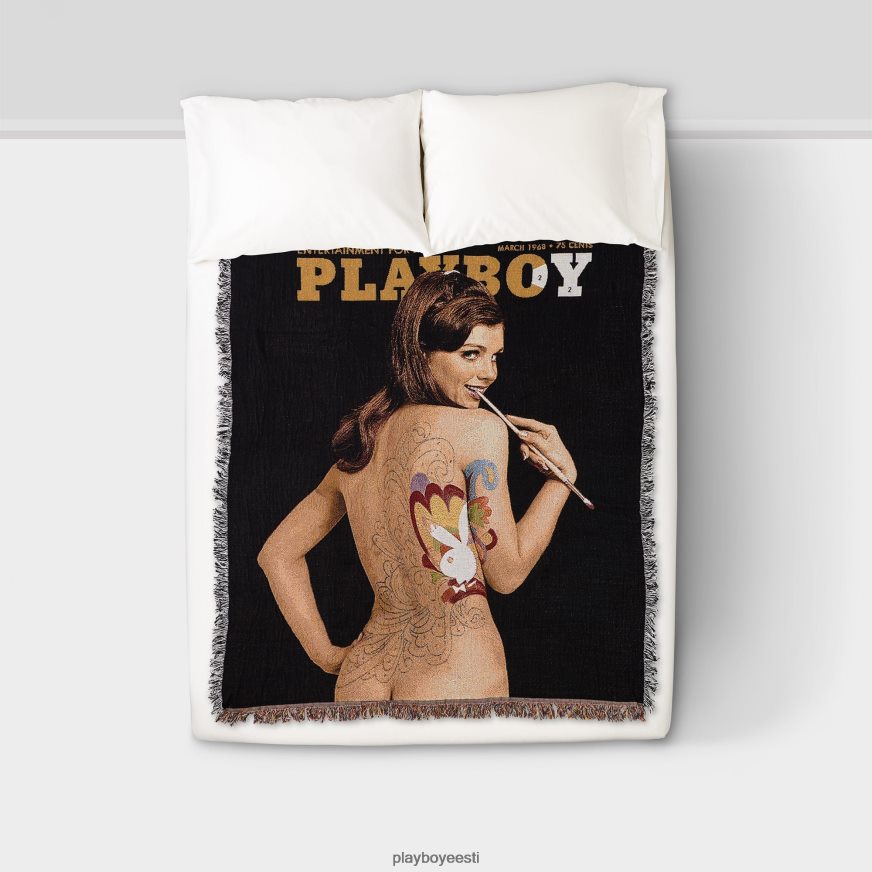 Playboy märtsil 1968 kattetekk unisex tarvik originaal XV4666912