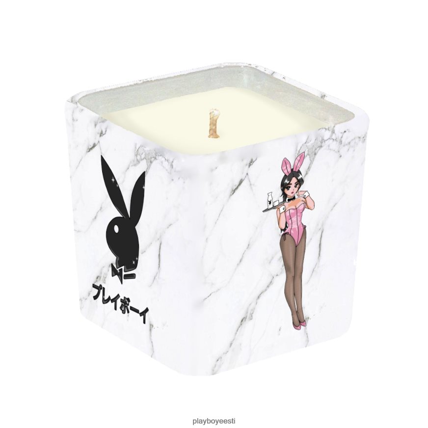 Playboy tokyo klubi õnneliku tunni marmorküünal unisex tarvik originaal XV4666893