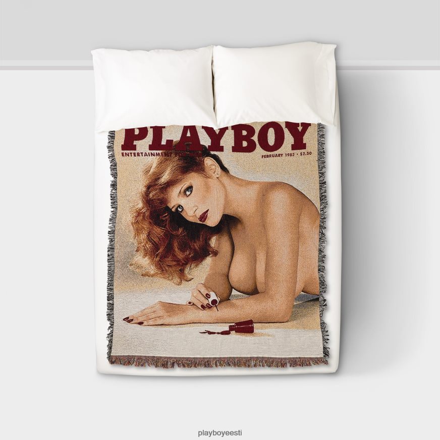 Playboy veebruar 1982 kattetekk unisex tarvik originaal XV4666906