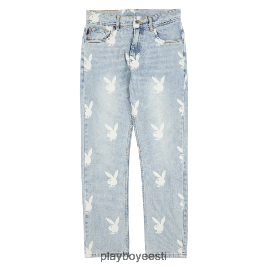 Playboy x Pleasures laiali teksapüksid mehed Riietus sinine XV4666538