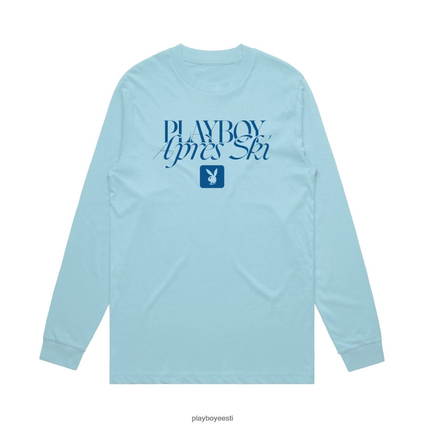 Playboy apres ski pikkade varrukatega mehed Riietus helesinine XV466672