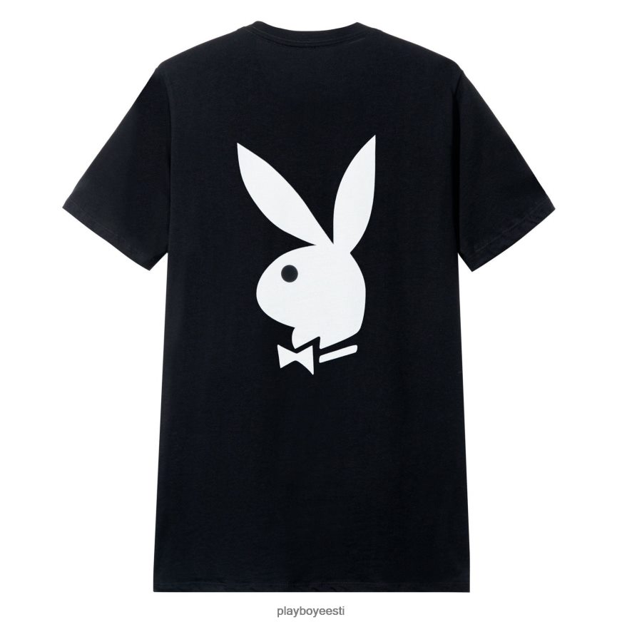 Playboy jänesepea logoga T-särk mehed Riietus must XV466655