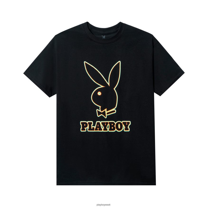 Playboy kontuurgraafiline tee mehed Riietus originaal XV4666259