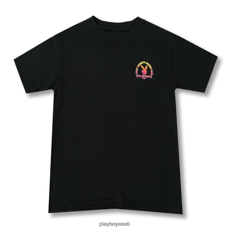 Playboy õnnejäneste poksiklubi tee mehed Riietus must XV466625