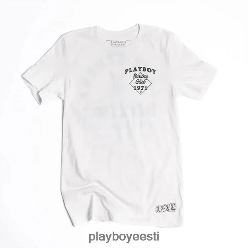 Playboy poksi t-särk mehed Riietus valge XV46663