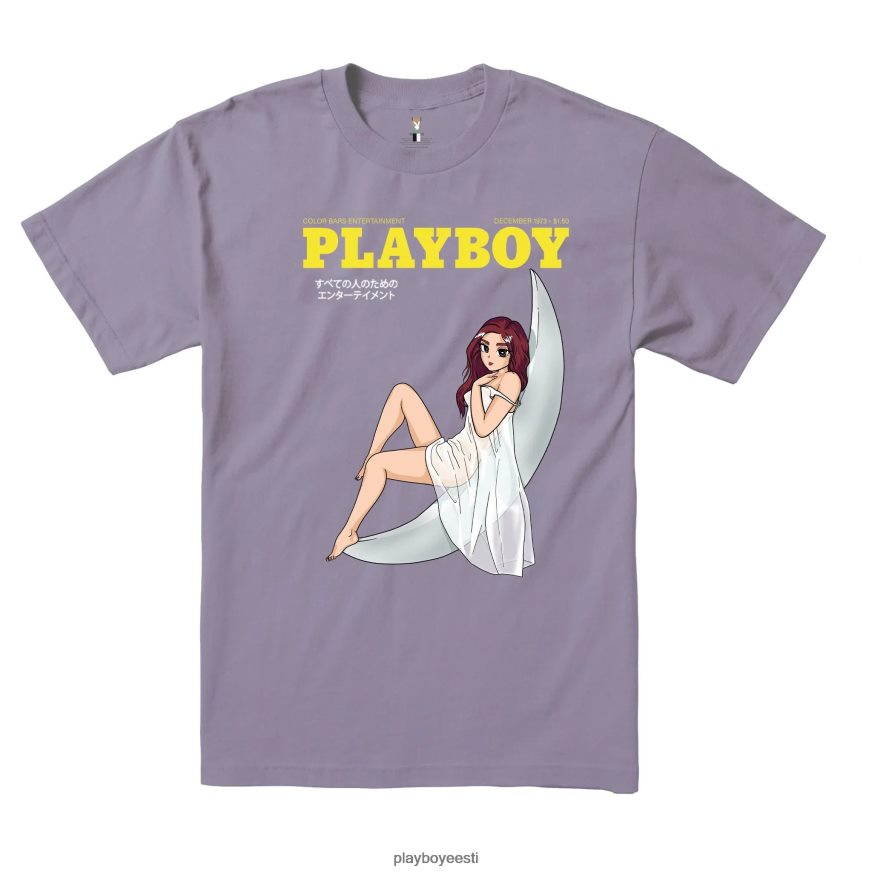 Playboy tokyo klubi kuuvalgel T-särk mehed Riietus lavendel XV466697