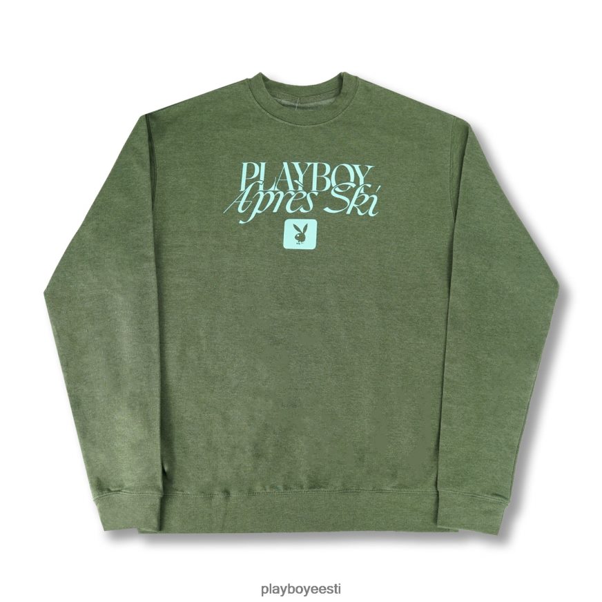 Playboy apres ski crewneck mehed Riietus sõjaväe kanarbik XV4666371