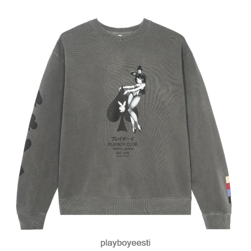Playboy labidaäss crewneck mehed Riietus must XV4666427