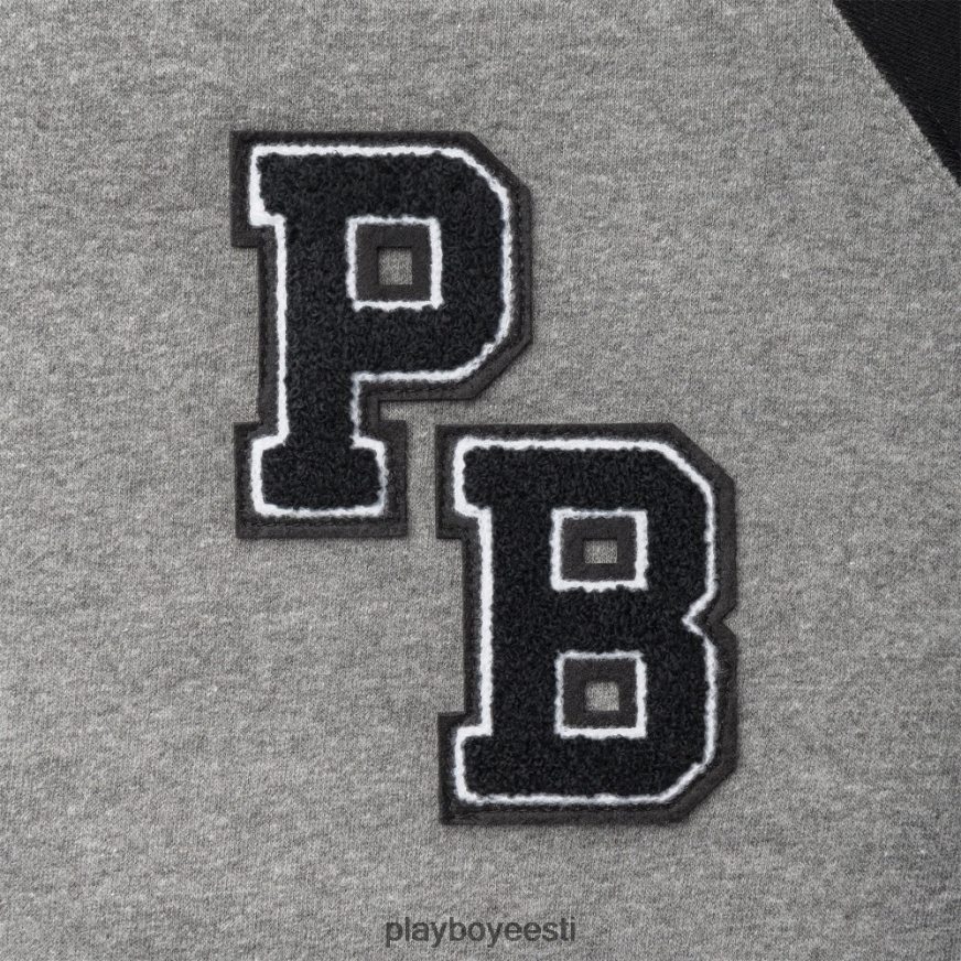 Playboy ülikooli kaelus mehed Riietus hall/must XV4666487