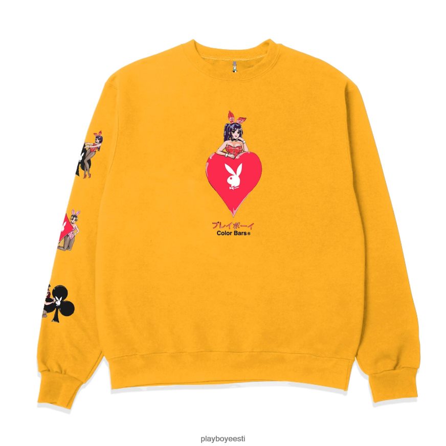 Playboy südameäss 3.0 crewneck mehed Riietus kullast XV4666355