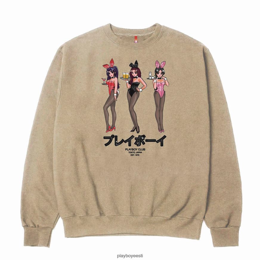 Playboy tokyo klubi happy hour crewneck dressipluus mehed Riietus liiv XV4666363