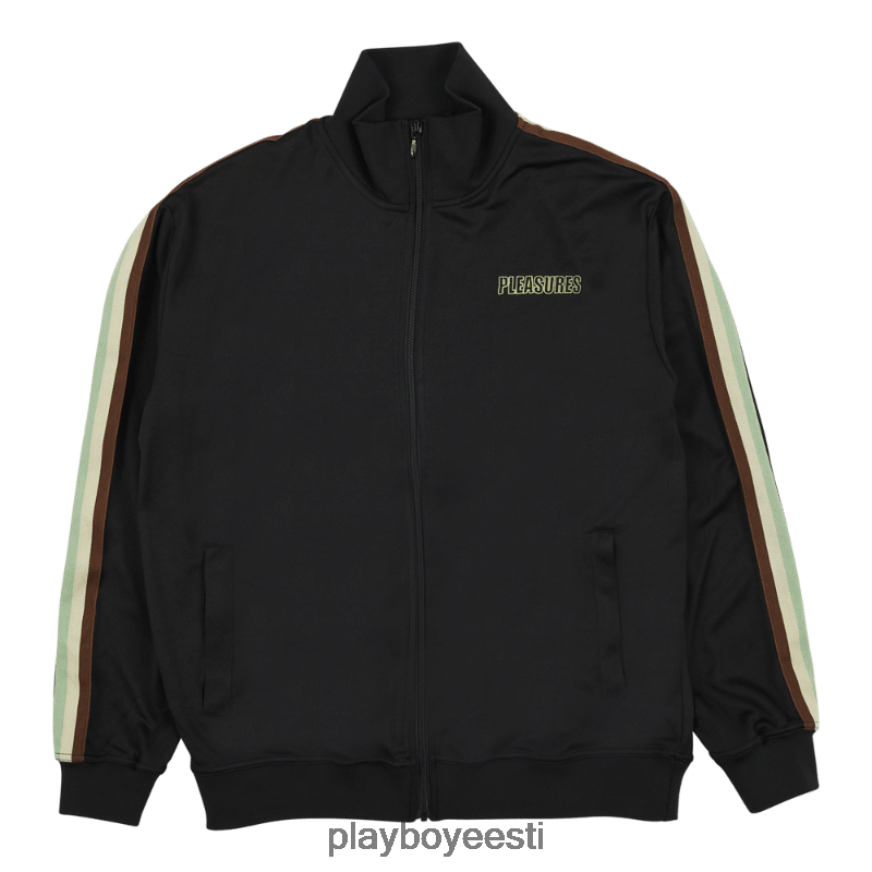 Playboy x Pleasures kuri spordijope mehed Riietus must XV4666369