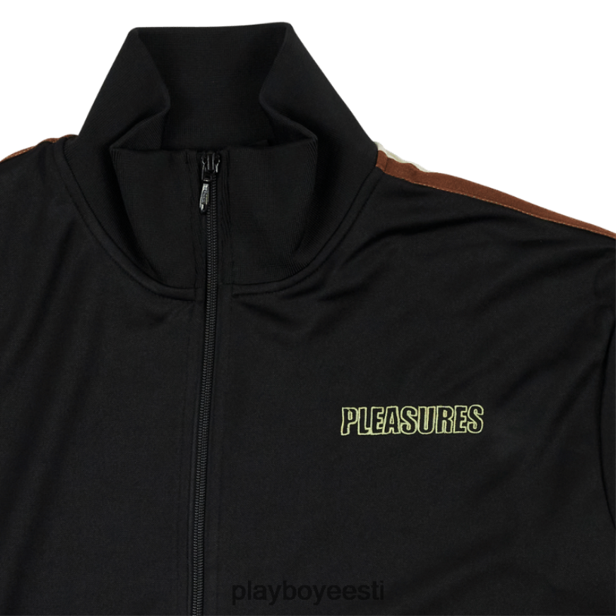 Playboy x Pleasures kuri spordijope mehed Riietus must XV4666369