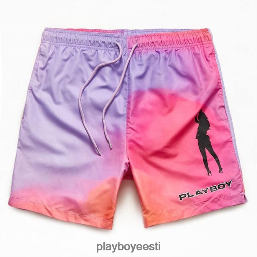 Playboy by pacsun rainbow 17" ujumispüksid mehed Riietus originaal XV4666635
