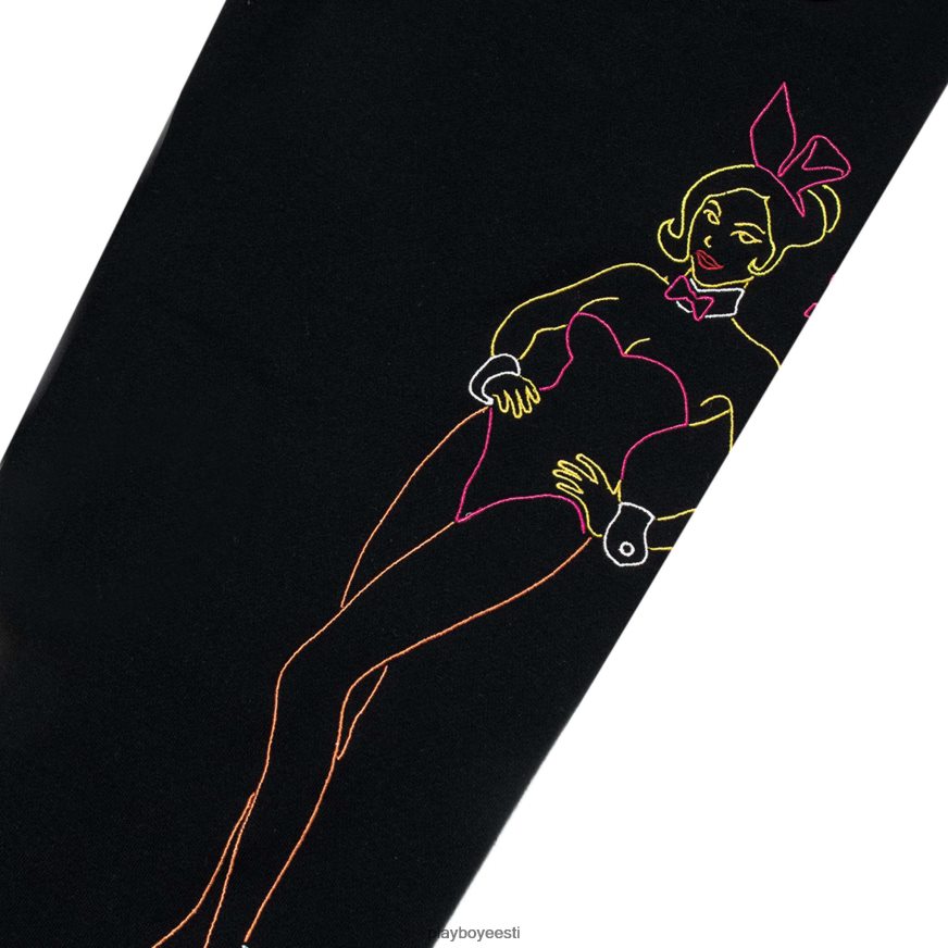 Playboy jänku kontuuriga dressipüksid mehed Riietus venituslimusiin XV4666584