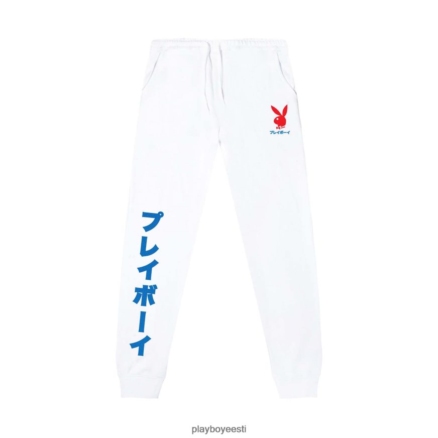 Playboy jaapani küülikupeaga sörkijad mehed Riietus valge XV4666571
