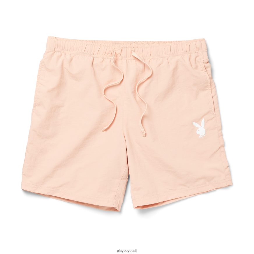 Playboy lavatagused nailonist lühikesed püksid mehed Riietus roosa liiv XV46661282