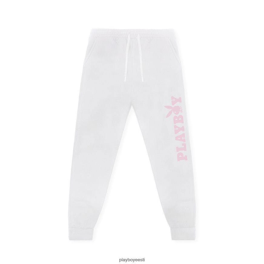 Playboy mastipealsed dressipüksid mehed Riietus valge roosaga XV4666567