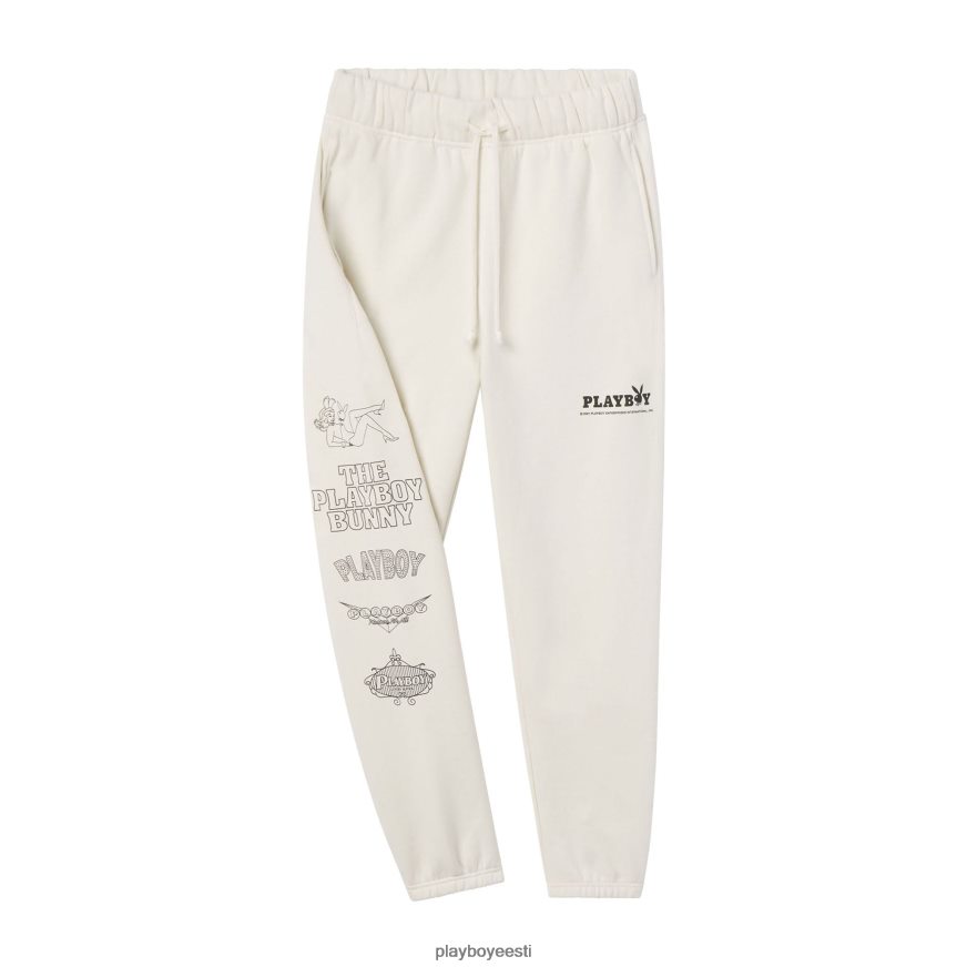 Playboy pangarulli dressipüksid mehed Riietus auruhall XV4666586