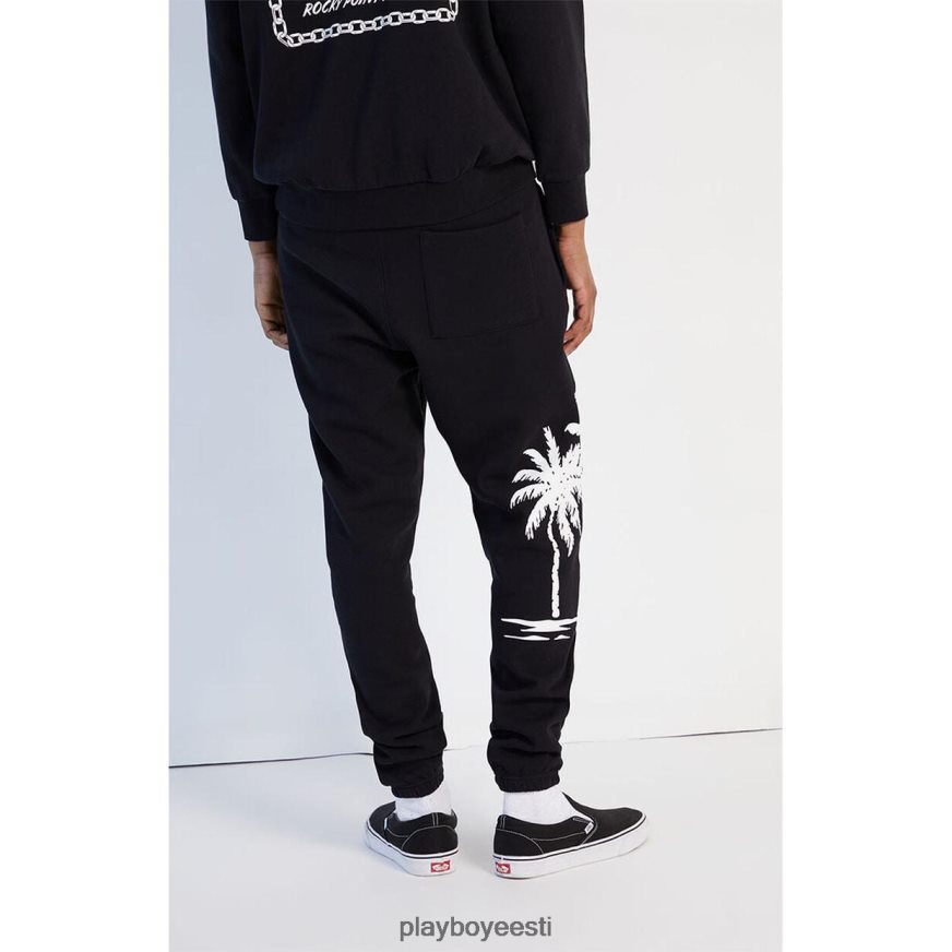 Playboy pb peopesad dressipüksid mehed Riietus must XV4666570