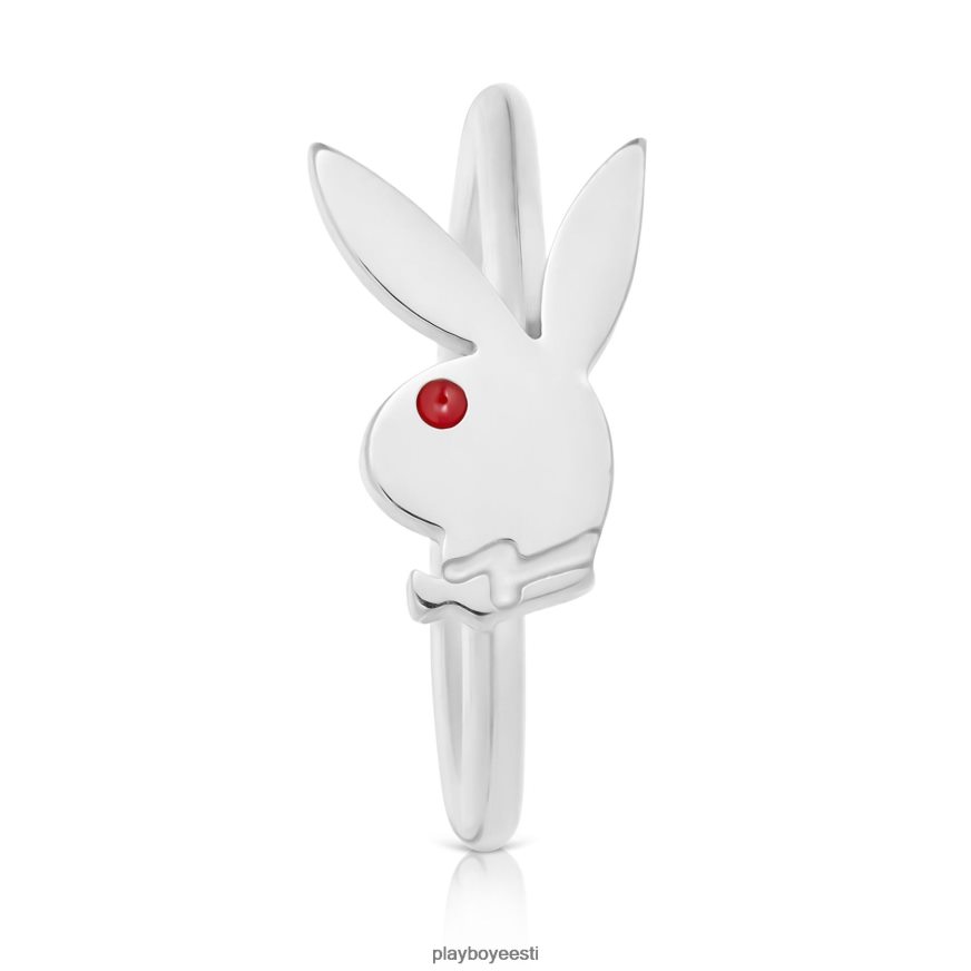 Playboy küülikupea ninarõngas mehed tarvik hõbedane XV4666870