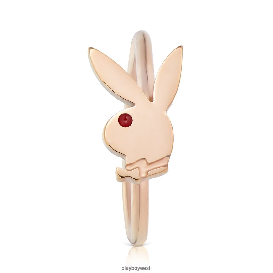 Playboy küülikupea ninarõngas mehed tarvik roosa kuld XV4666869