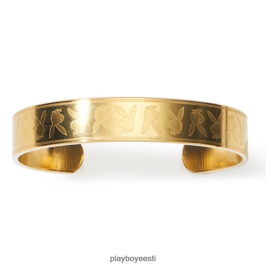 Playboy tembeldatud korduv küülikupea mansett mehed tarvik originaal XV4666887