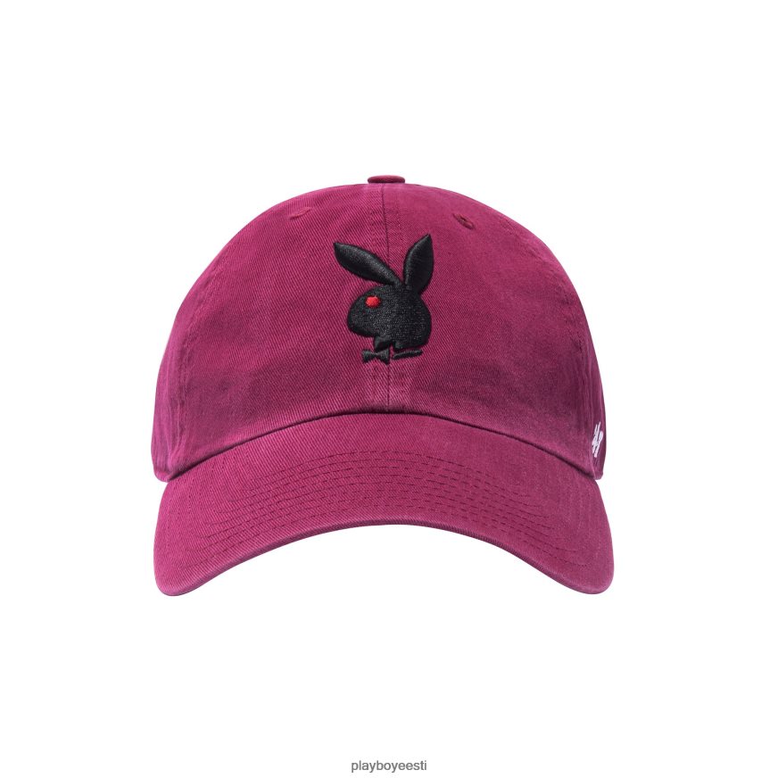 Playboy 47 kaubamärgi reguleeritav isamüts mehed tarvik kardinal/must XV4666769