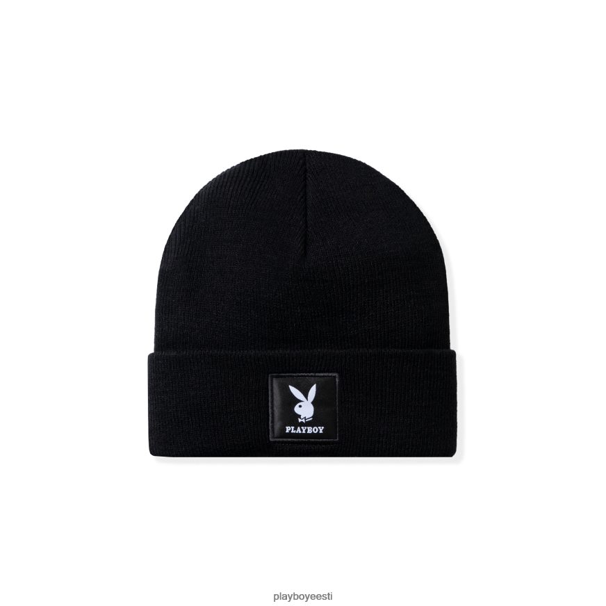 Playboy koo logoplaastriga nokamüts mehed tarvik must XV4666751