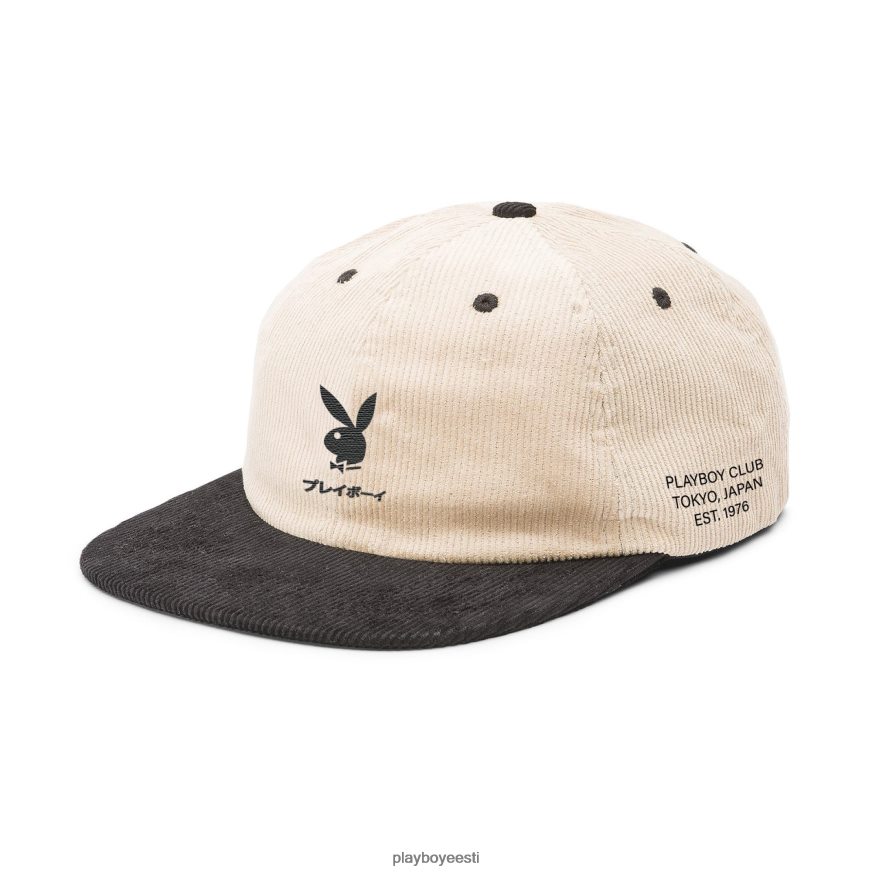 Playboy tokyo klubi khakivärvi bill strapback mehed tarvik must XV4666715