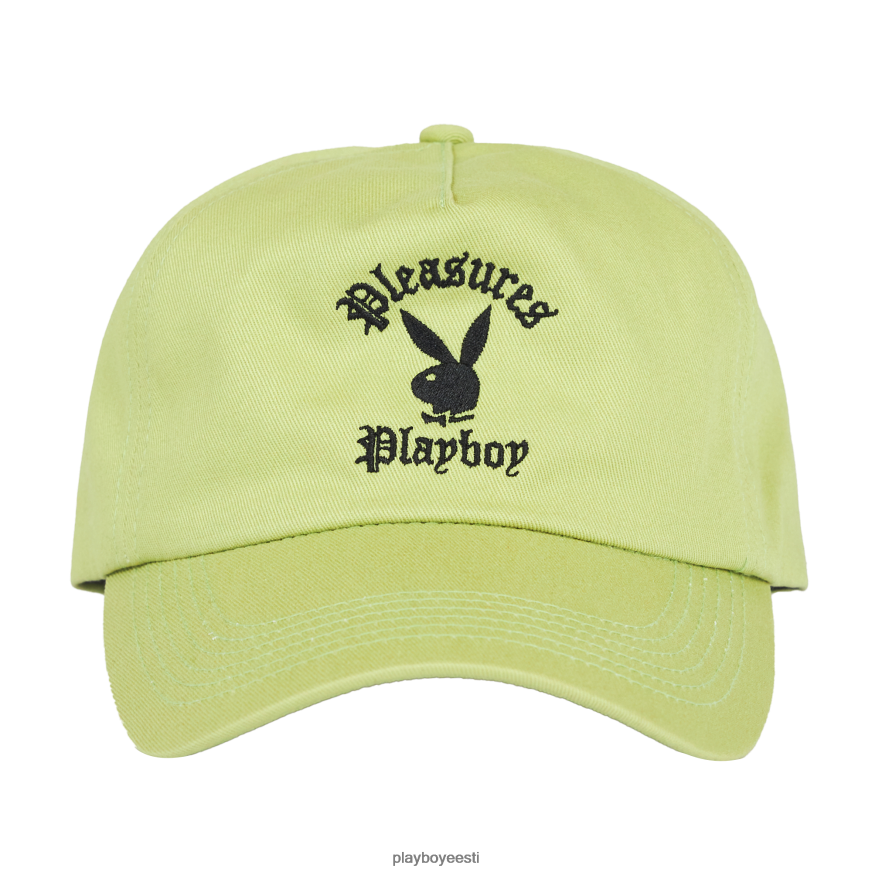 Playboy x Pleasures kutsu strapback müts mehed tarvik roheline XV4666804