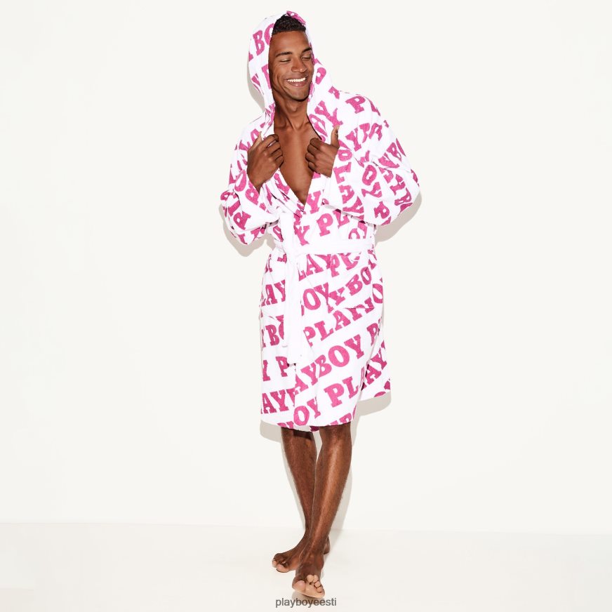Playboy froteerätiku rüü mehed tarvik fuksia logo XV4666827