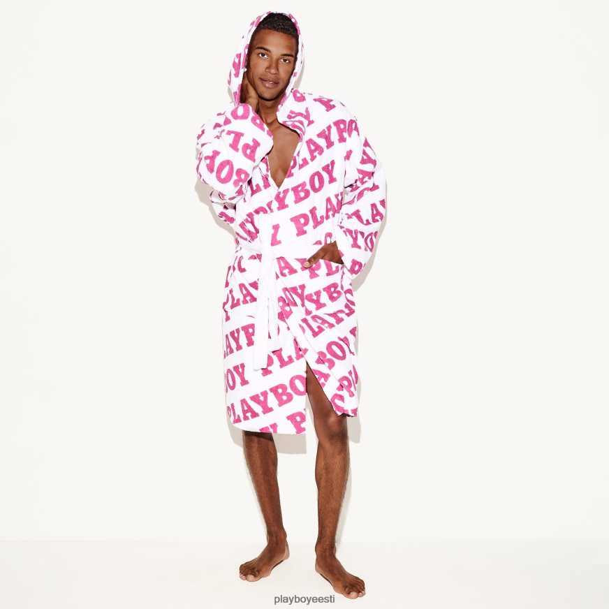 Playboy froteerätiku rüü mehed tarvik fuksia logo XV4666827