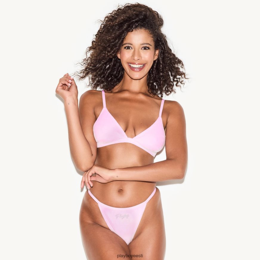 Playboy veluurist bralett naised Riietus pehme roosa XV46661524