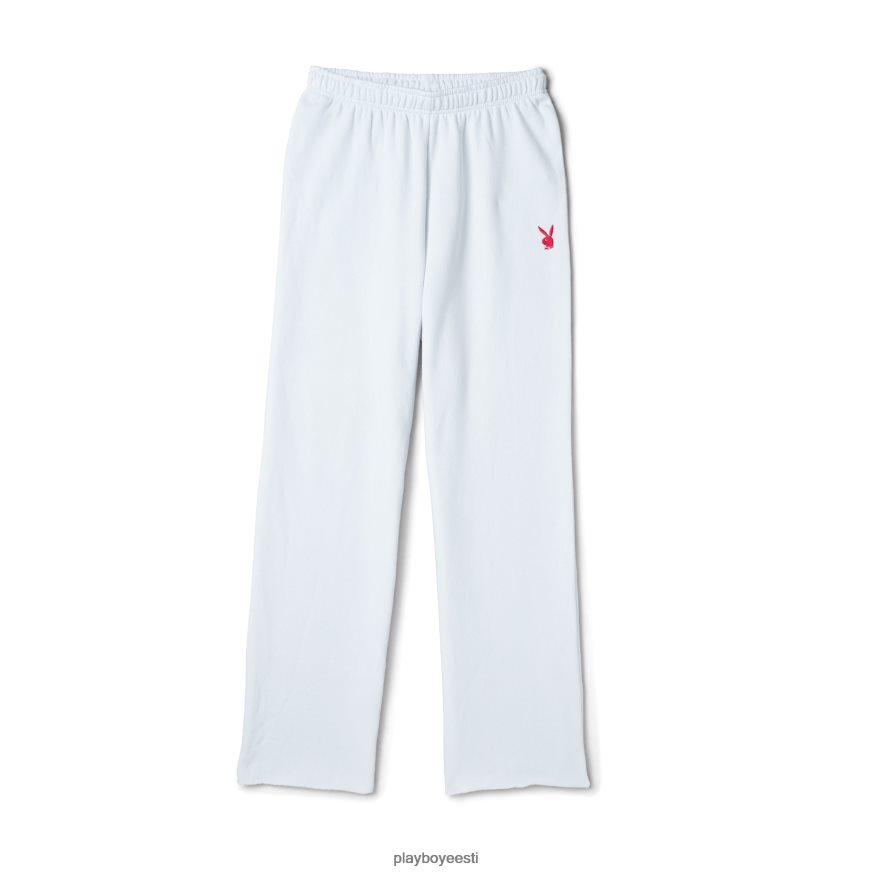 Playboy kirsi laia säärega dressipüksid naised Riietus särav valge XV46661174