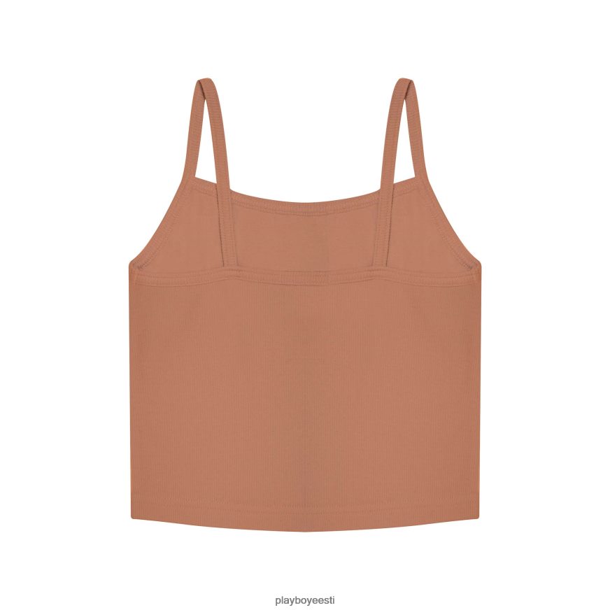 Playboy jänku südamega seotud cami top naised Riietus kopra karusnahk XV46661040