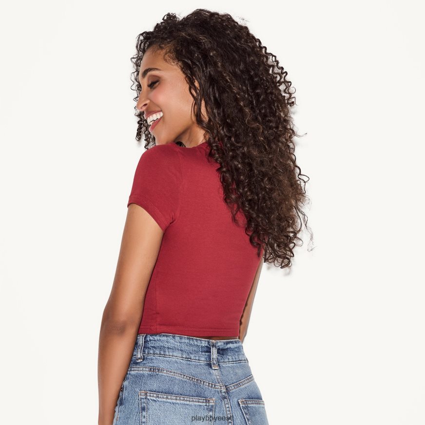 Playboy jaapani küülikupea beebi tee naised Riietus punane XV4666956