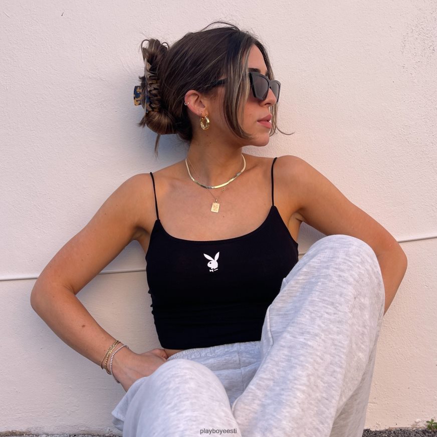 Playboy klassikaline Cami top naised Riietus valge XV46661058