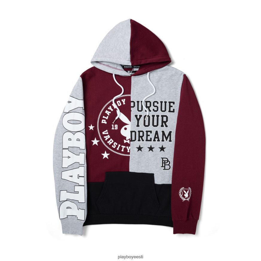 Playboy ülikooli kapuuts naised Riietus Burgundia XV46661137