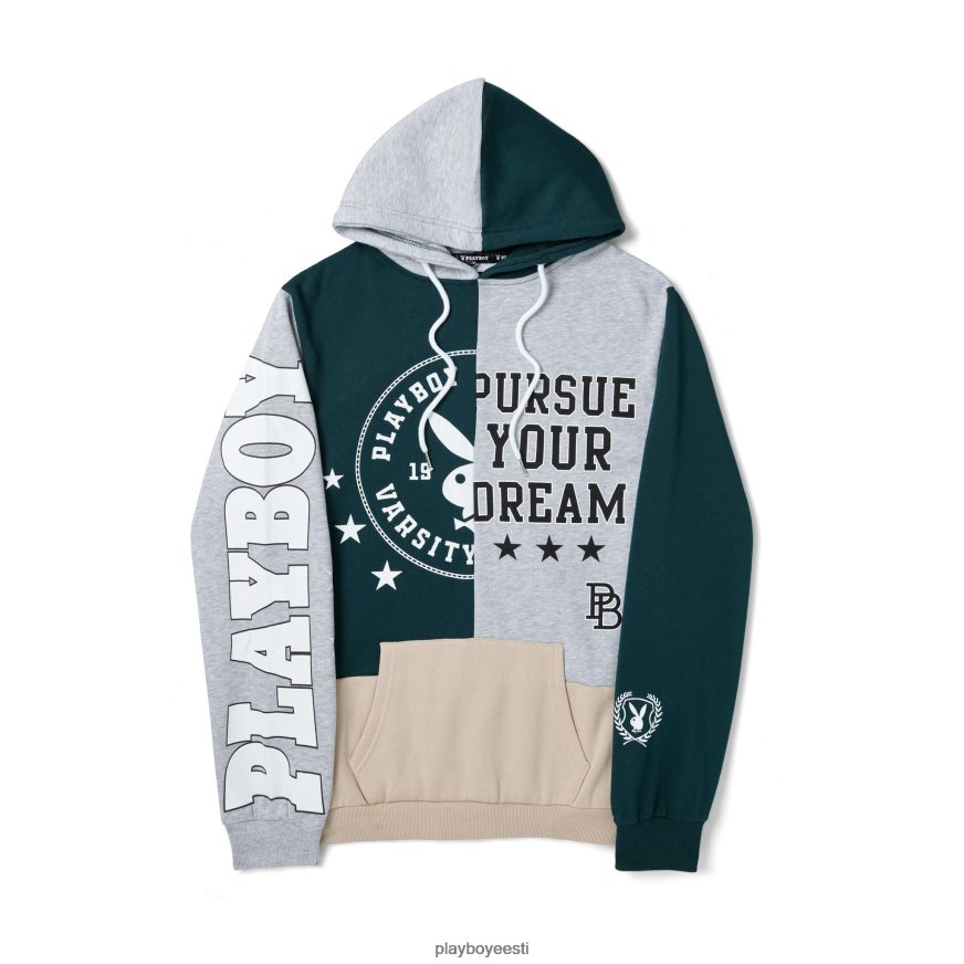 Playboy ülikooli kapuuts naised Riietus roheline XV46661136