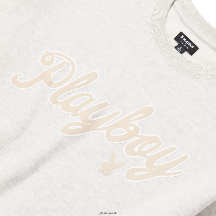 Playboy maaliline crewneck naised Riietus kanarbikuga kaerahelbed XV46661155