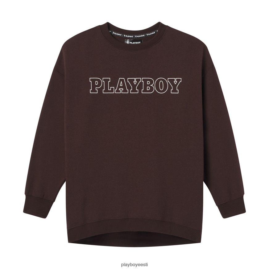 Playboy mastipea crewneck naised Riietus pruun XV46661110