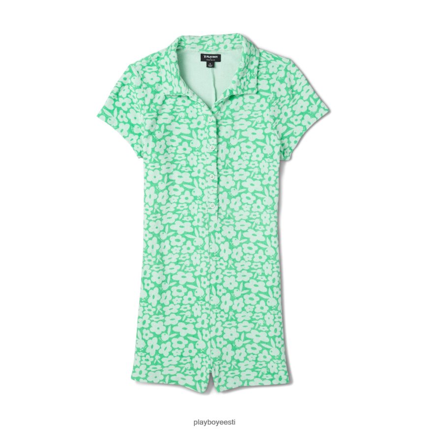 Playboy matkaauto froteerauto naised Riietus roheline kuusetrükk XV46661340