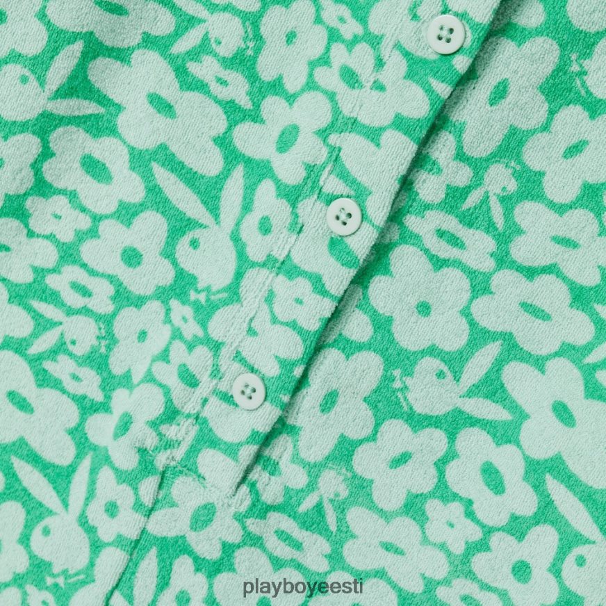 Playboy matkaauto froteerauto naised Riietus roheline kuusetrükk XV46661340