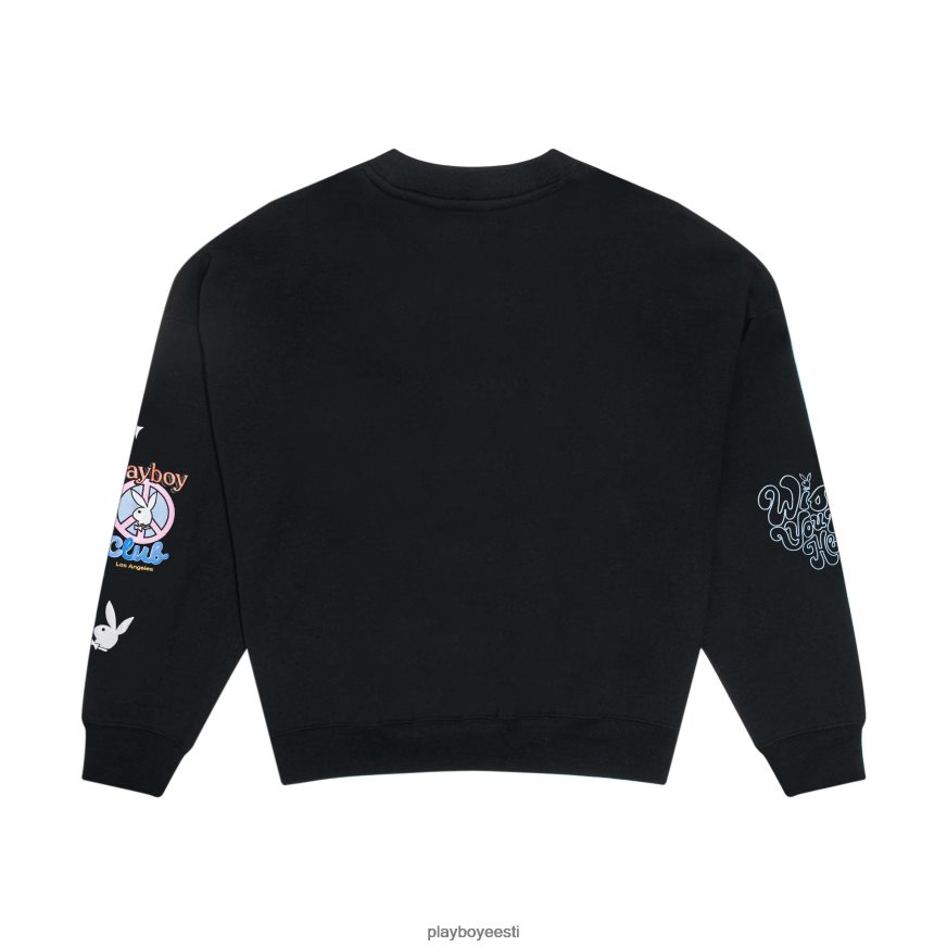Playboy naeratusklubi ülemõõduline crewneck naised Riietus originaal XV46661092