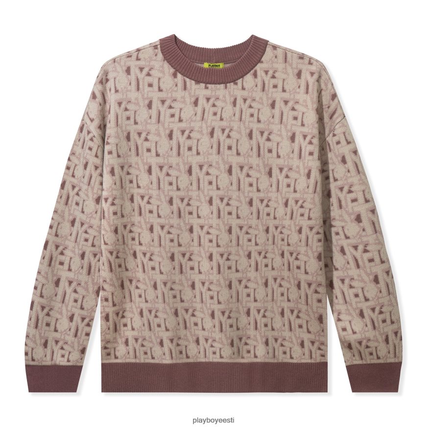 Playboy x Revolve bunny stencil crewneck naised Riietus põsepuna XV46661151