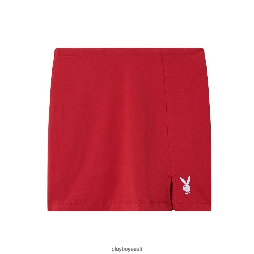 Playboy lõhikuga seelik naised Riietus punane XV46661227