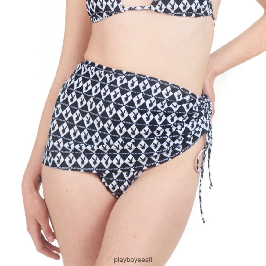 Playboy monogramm mini sarong naised Riietus must XV46661275