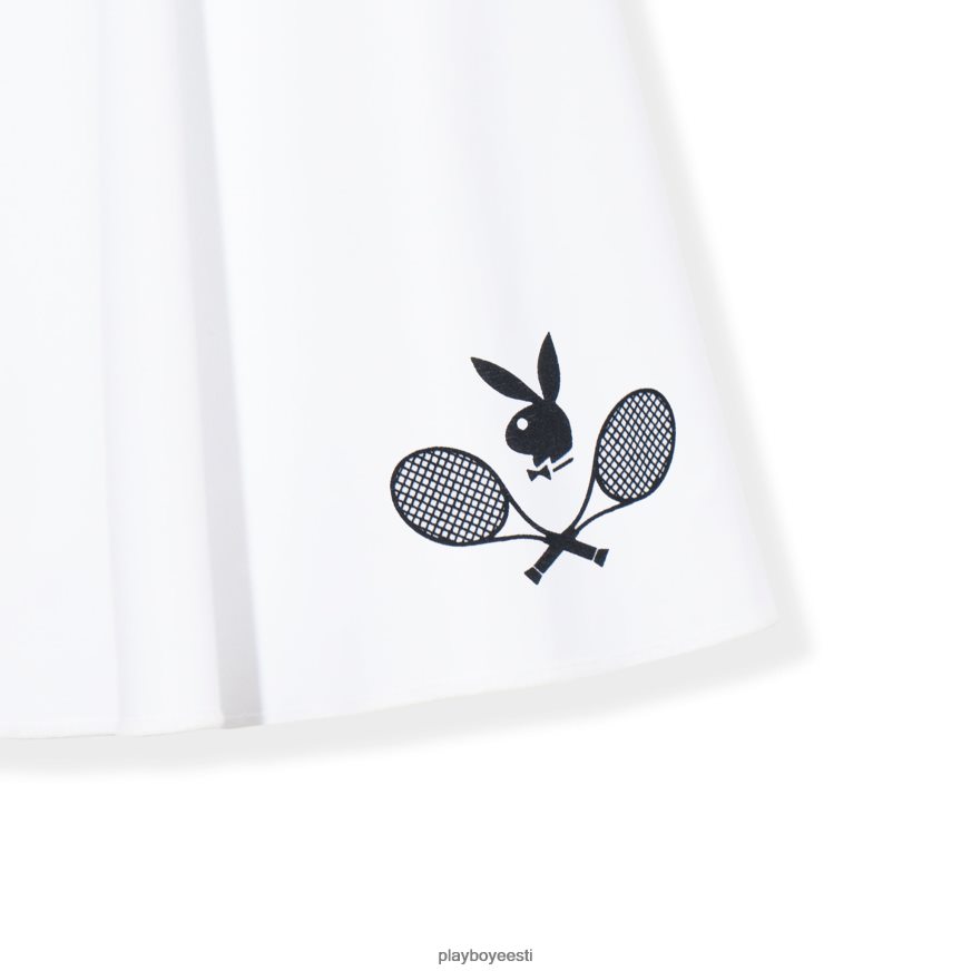 Playboy tenniseklubi seelik naised Riietus valge XV46661245