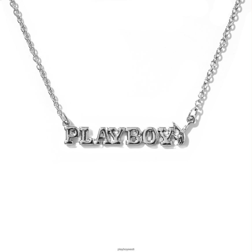 Playboy mastipea nimesilt kaelakee naised tarvik hõbedane XV46661626